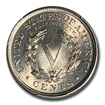 1891 Liberty Head V Nickel MS-64 PCGS