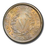 1891 Liberty Head V Nickel MS-66+ PCGS