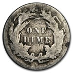 1891 Liberty Seated Dime Good
