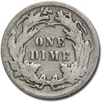 1891 Liberty Seated Dime VF
