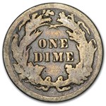 1891 Liberty Seated Dime VG