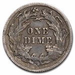 1891 Liberty Seated Dime XF (Details)