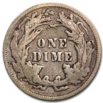 1891 Liberty Seated Dime XF