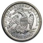 1891 Liberty Seated Quarter BU