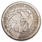 1891 Liberty Seated Quarter VG