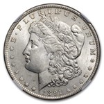 1891 Morgan Dollar MS-61 NGC