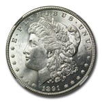 1891 Morgan Dollar MS-63 NGC