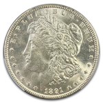 1891 Morgan Dollar MS-64 PCGS