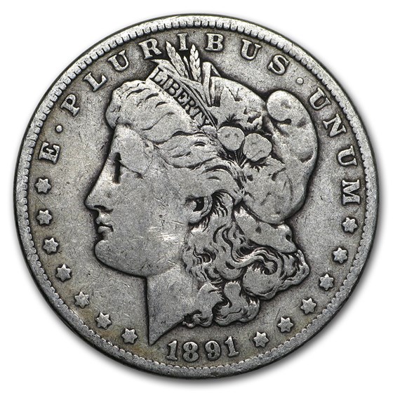 1891 Morgan Dollar VG/VF