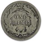 1891-O Liberty Seated Dime Fine