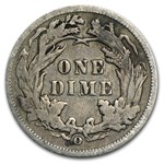1891-O Liberty Seated Dime VF