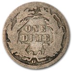 1891-O Liberty Seated Dime VG