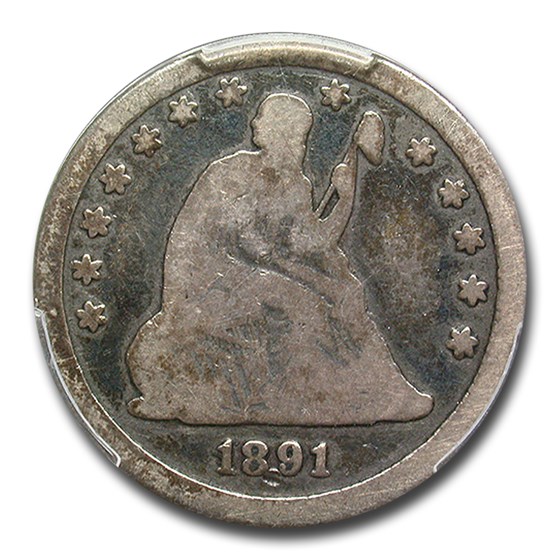 1891-O Liberty Seated Quarter AG-3 PCGS 1891-O Liberty Seated Quarter AG-3 PCGS