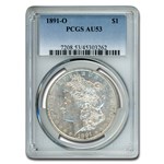 1891-O Morgan Dollar AU-53 PCGS