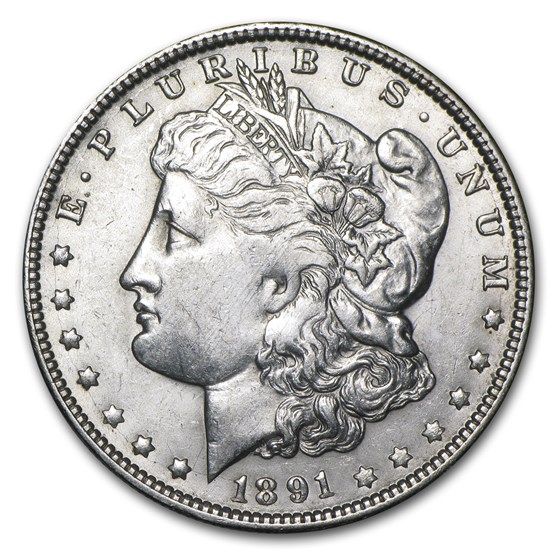 1891-O Morgan Dollar AU 1891-O Morgan Dollar AU