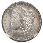 1891-O Morgan Dollar MS-64 NGC