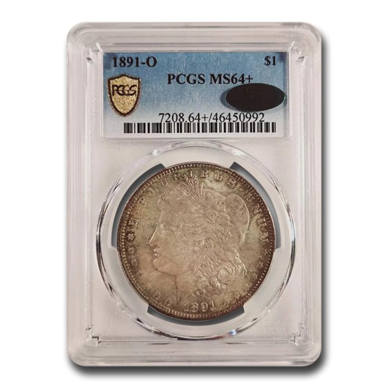 1891-O Morgan Dollar MS-64+ PCGS CAC