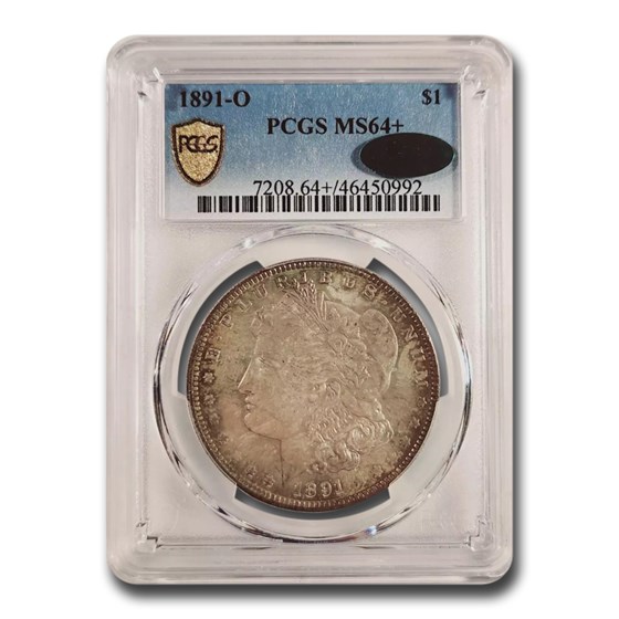 1891-O Morgan Dollar MS-64+ PCGS CAC 1891-O Morgan Dollar MS-64+ PCGS CAC