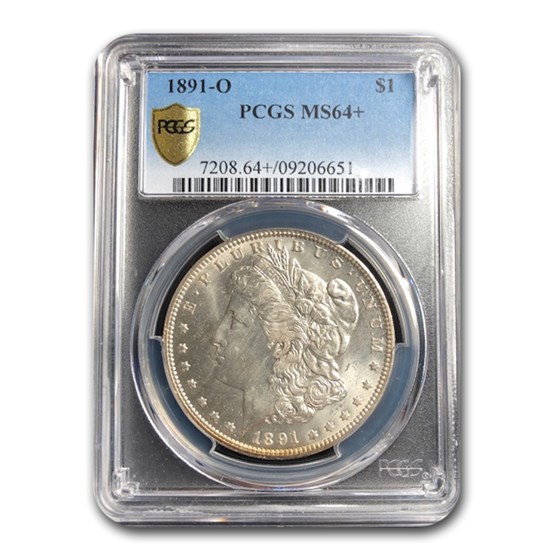 1891-O Morgan Dollar MS-64+ PCGS 1891-O Morgan Dollar MS-64+ PCGS