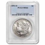 1891-O Morgan Dollar MS-64 PCGS
