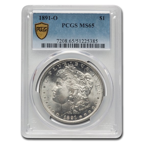 1891-O Morgan Dollar MS-65 PCGS 1891-O Morgan Dollar MS-65 PCGS