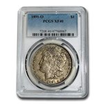 1891-O Morgan Dollar XF-40 PCGS