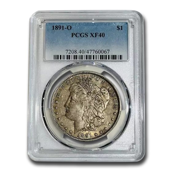 1891-O Morgan Dollar XF-40 PCGS