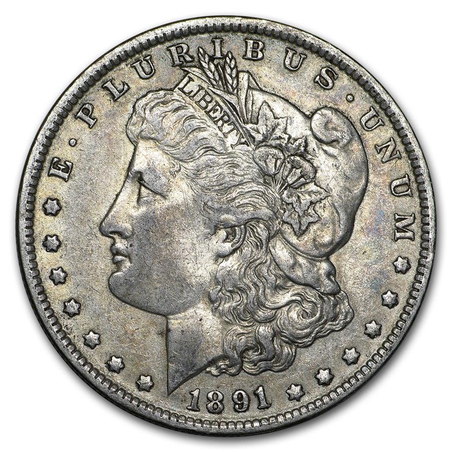 1891-O Morgan Dollar XF