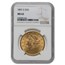 1891-S $20 Liberty Gold Double Eagle MS-62 NGC