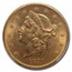1891-S $20 Liberty Gold Double Eagle MS-62 PCGS CAC