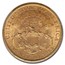 1891-S $20 Liberty Gold Double Eagle MS-62 PCGS CAC