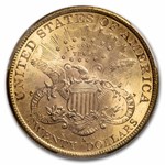 1891-S $20 Liberty Gold Double Eagle MS-62 PCGS