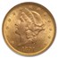 1891-S $20 Liberty Gold Double Eagle MS-63 NGC