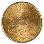 1891-S $20 Liberty Gold Double Eagle MS-63+ PCGS
