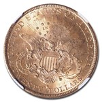 1891-S $20 Liberty Gold Double Eagle MS-64 NGC