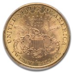 1891-S $20 Liberty Gold Double Eagle MS-64 PCGS