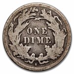 1891-S Liberty Seated Dime VF