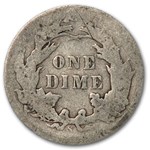 1891-S Liberty Seated Dime VG
