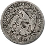 1891-S Liberty Seated Quarter Fine