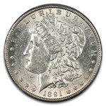 1891-S Morgan Dollar AU-55 PCGS