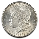 1891-S Morgan Dollar AU-58 PCGS