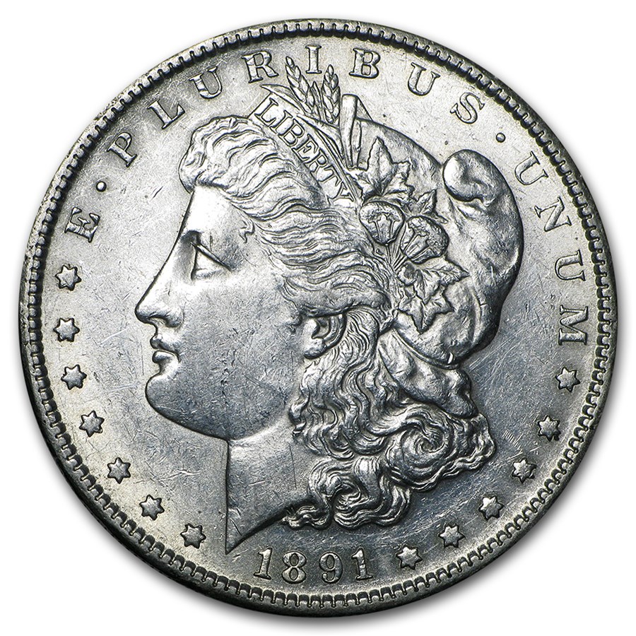 1891-S Morgan Dollar AU