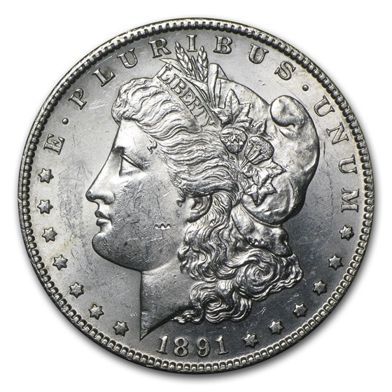 1891-S Morgan Dollar BU 1891-S Morgan Dollar BU