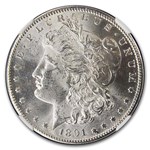 1891-S Morgan Dollar MS-62 NGC