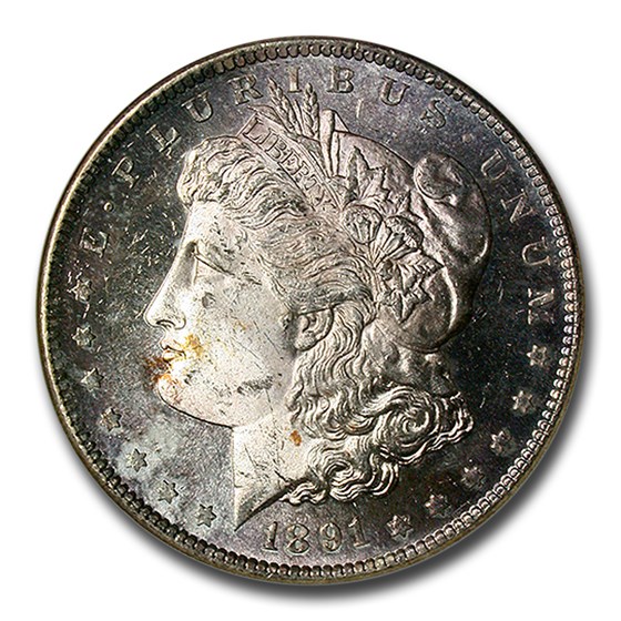 1891-S Morgan Dollar MS-62 Proof Like NGC