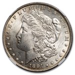 1891-S Morgan Dollar MS-63 NGC