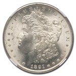 1891-S Morgan Dollar MS-65 NGC