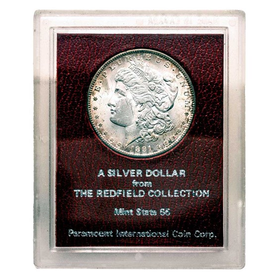 1891-S Morgan Dollar MS-65 (Redfield Hoard) 1891-S Morgan Dollar MS-65 (Redfield Hoard)