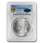 1891-S Morgan Dollar MS-66+ PCGS CAC