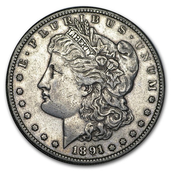 1891-S Morgan Dollar XF 1891-S Morgan Dollar XF